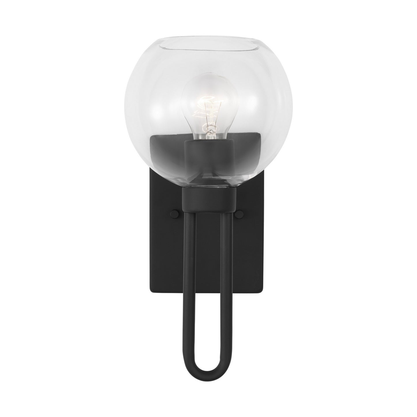 Codyn One Light Bath Vanity in Midnight Black