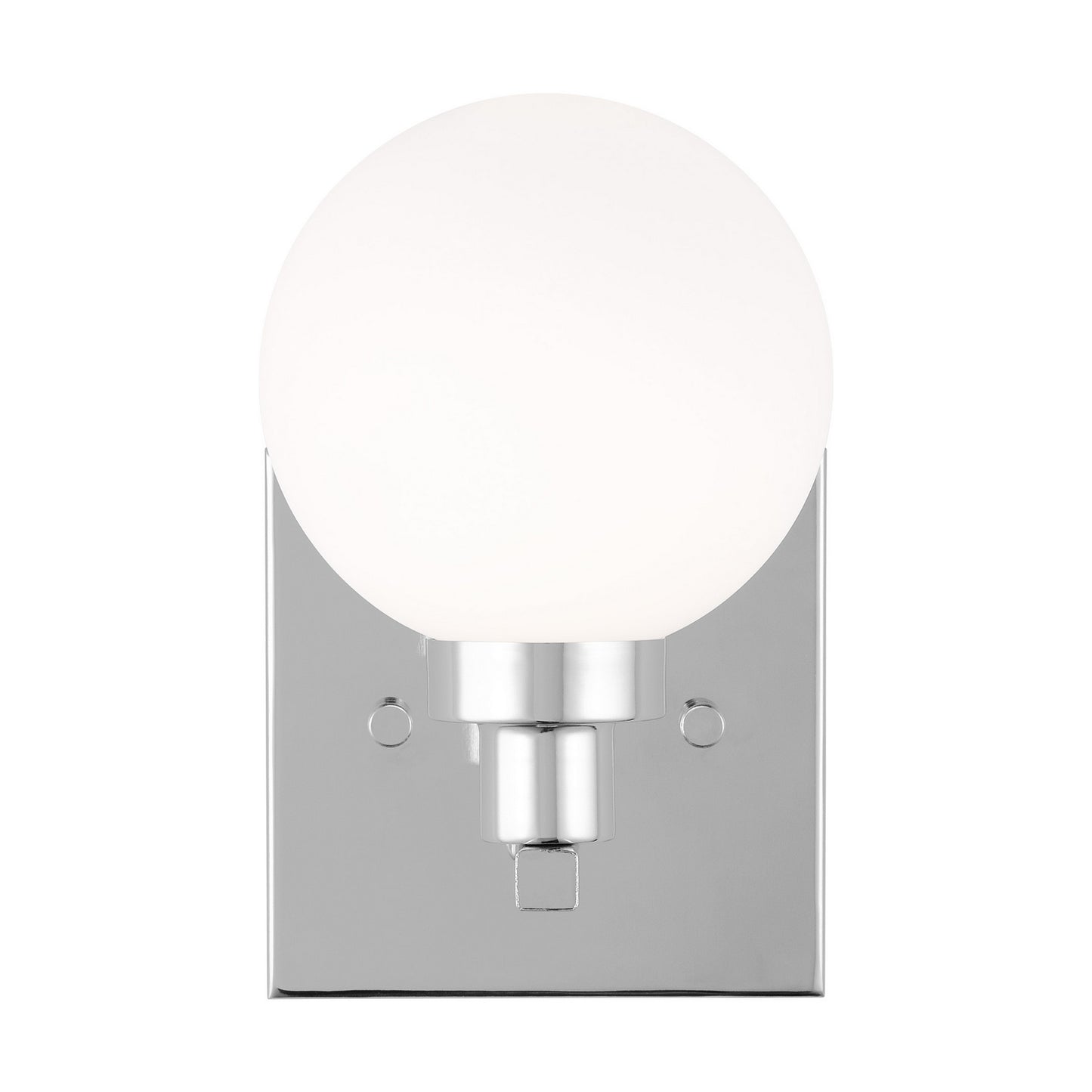 Clybourn One Light Bath Vanity in Chrome