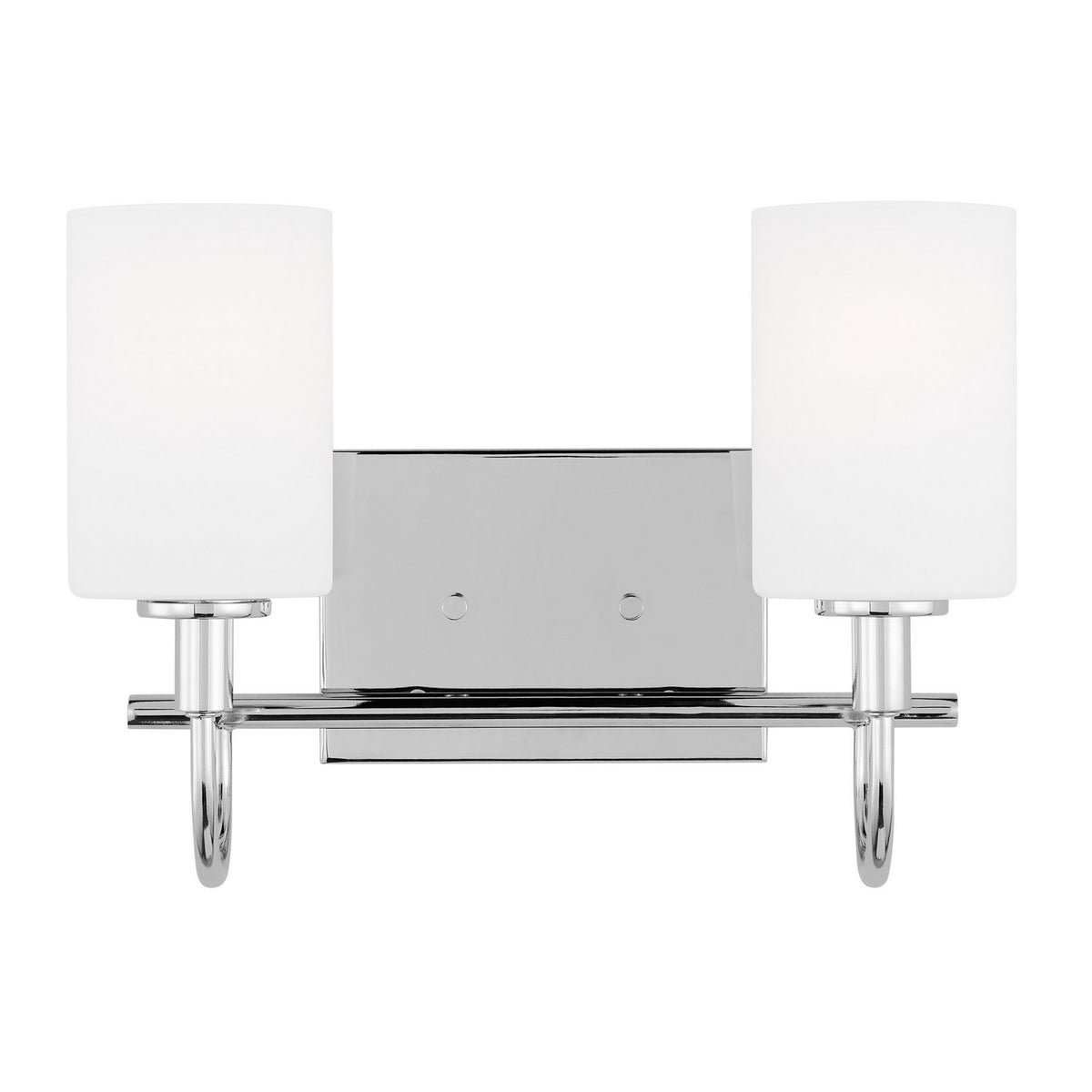 Oak Moore LED Bath Wall Sconce in Chrome