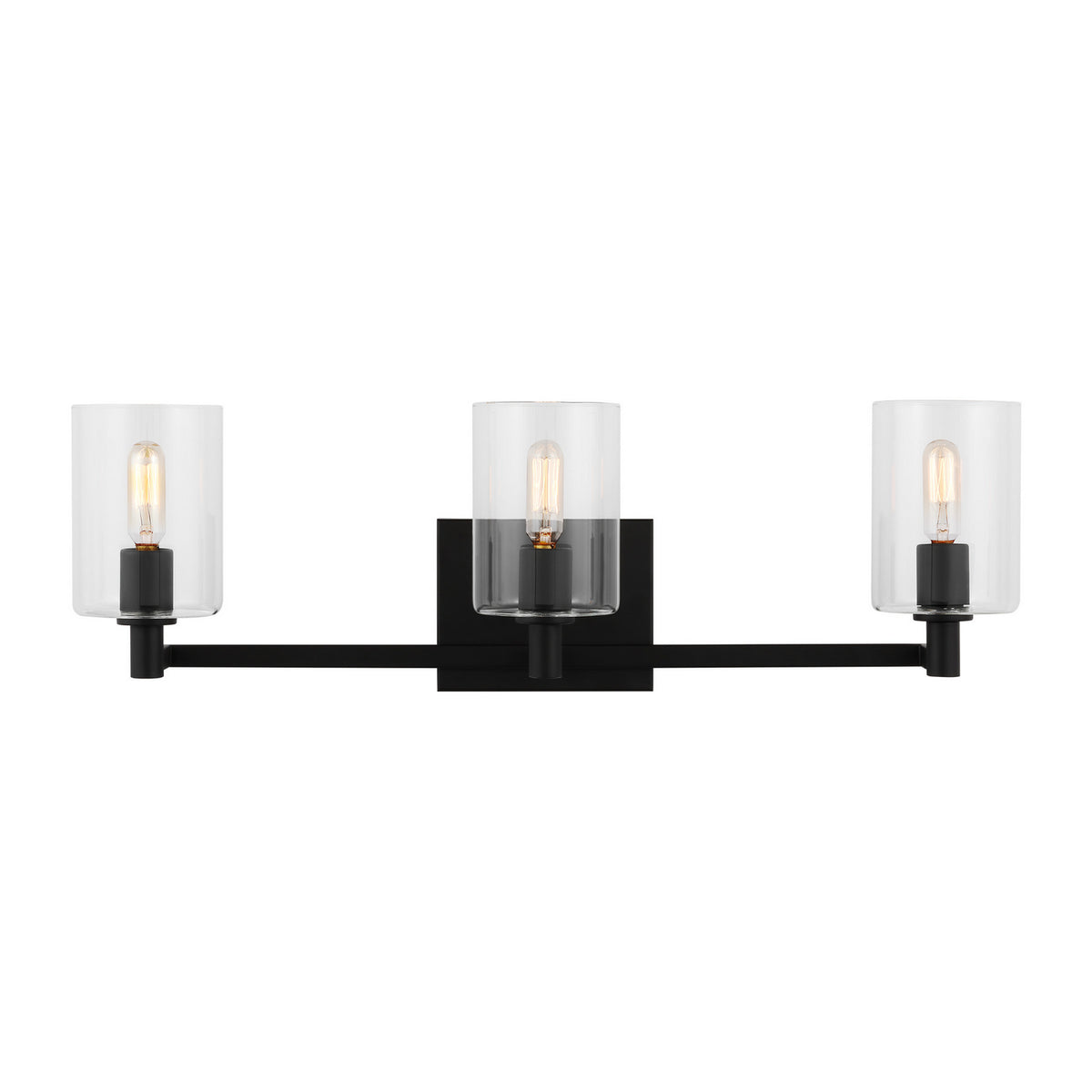 Fullton LED Bath Wall Sconce in Midnight Black