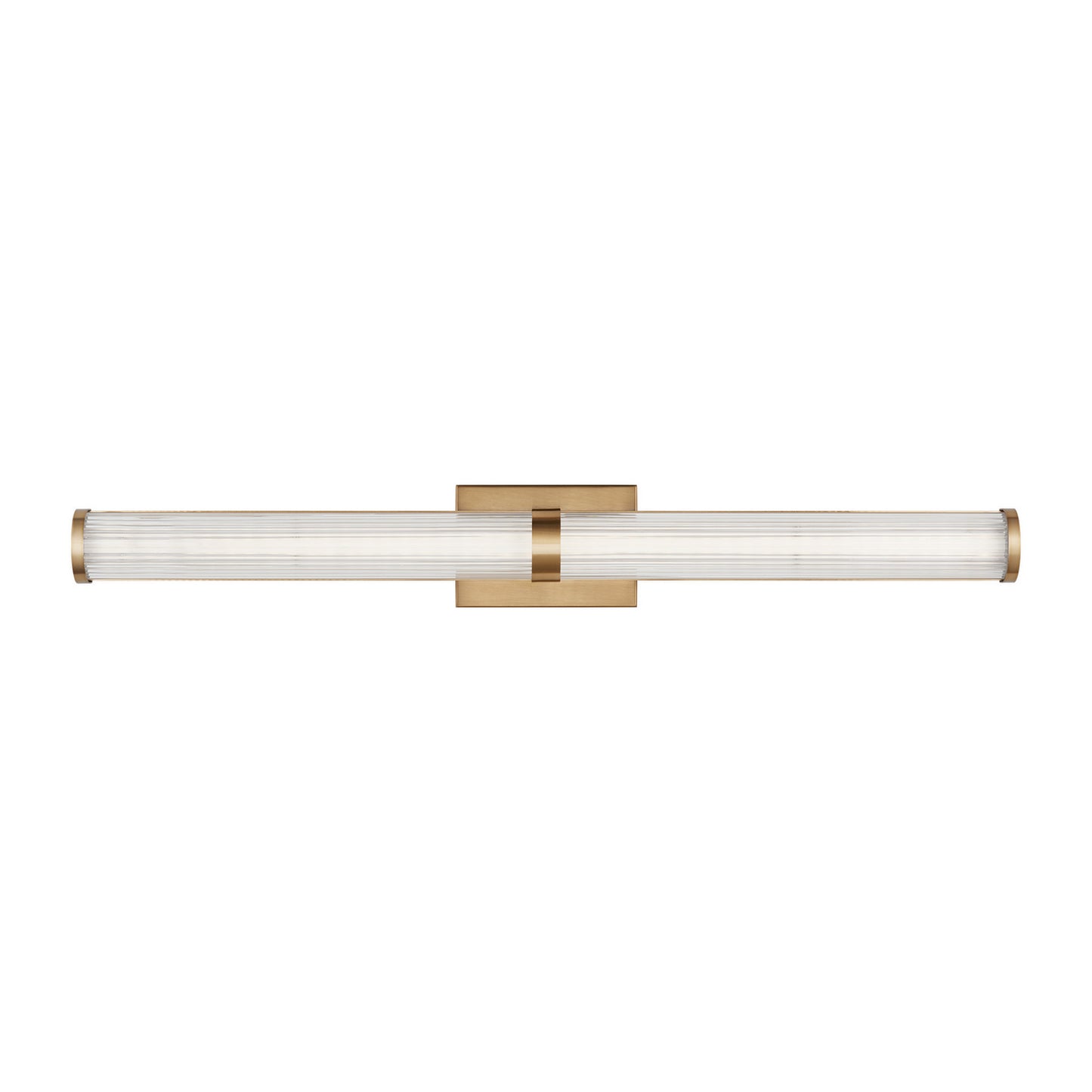 Syden LED Bath Wall Sconce in Satin Brass