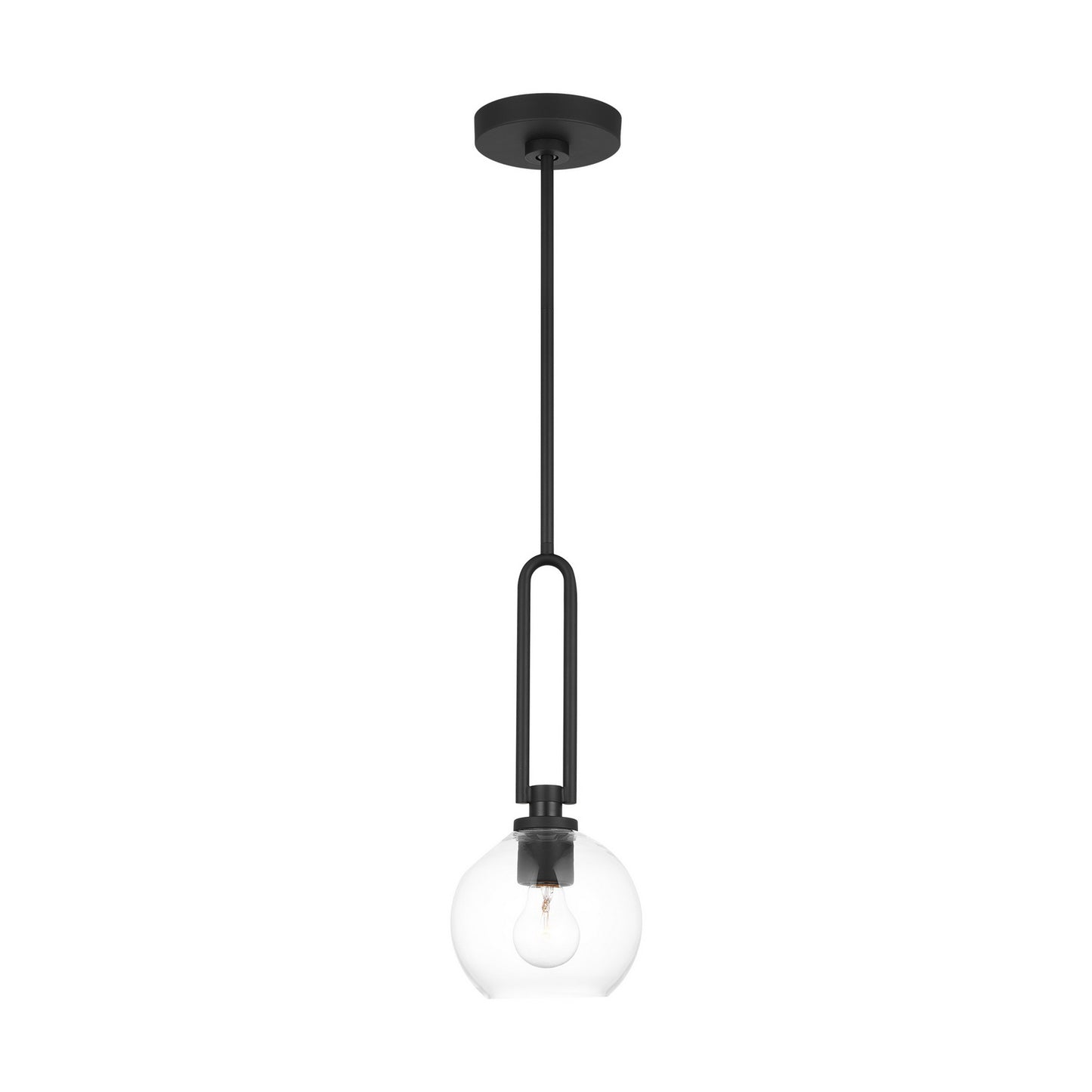 Codyn One Light Pendant in Midnight Black