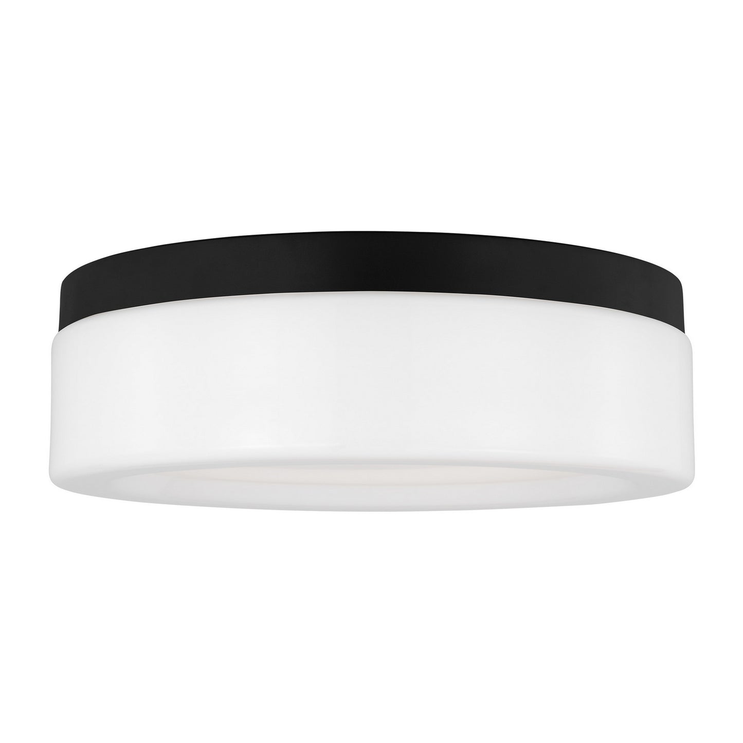 Rhett LED Flush Mount in Midnight Black