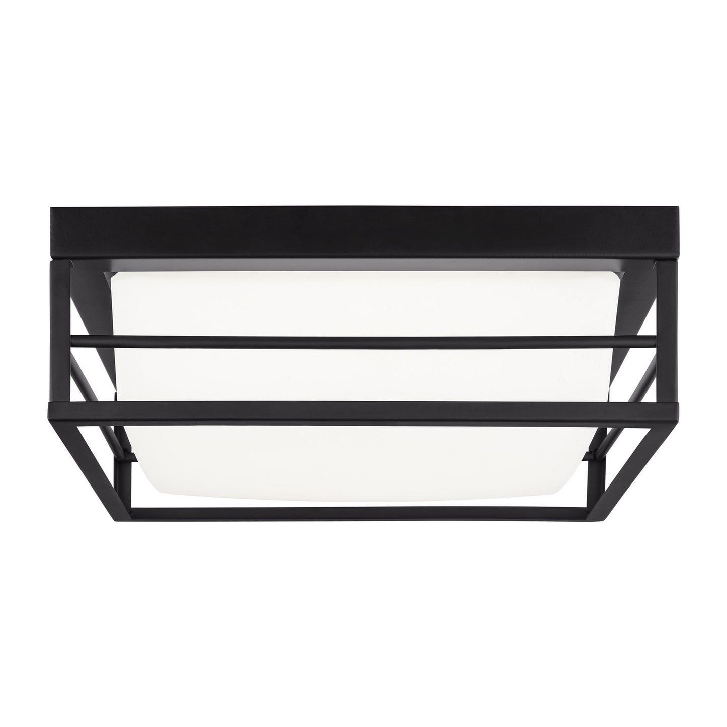 Dearborn LED Flush Mount in Midnight Black
