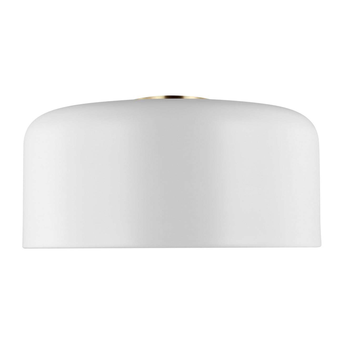 Malone LED Flush Mount in Matte White