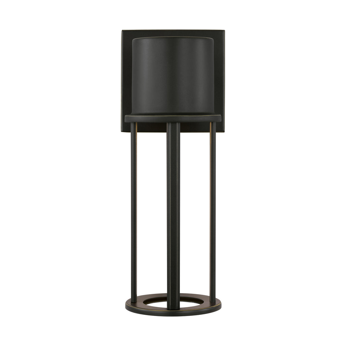 Union LED Outdoor Wall Lantern in Antique Bronze