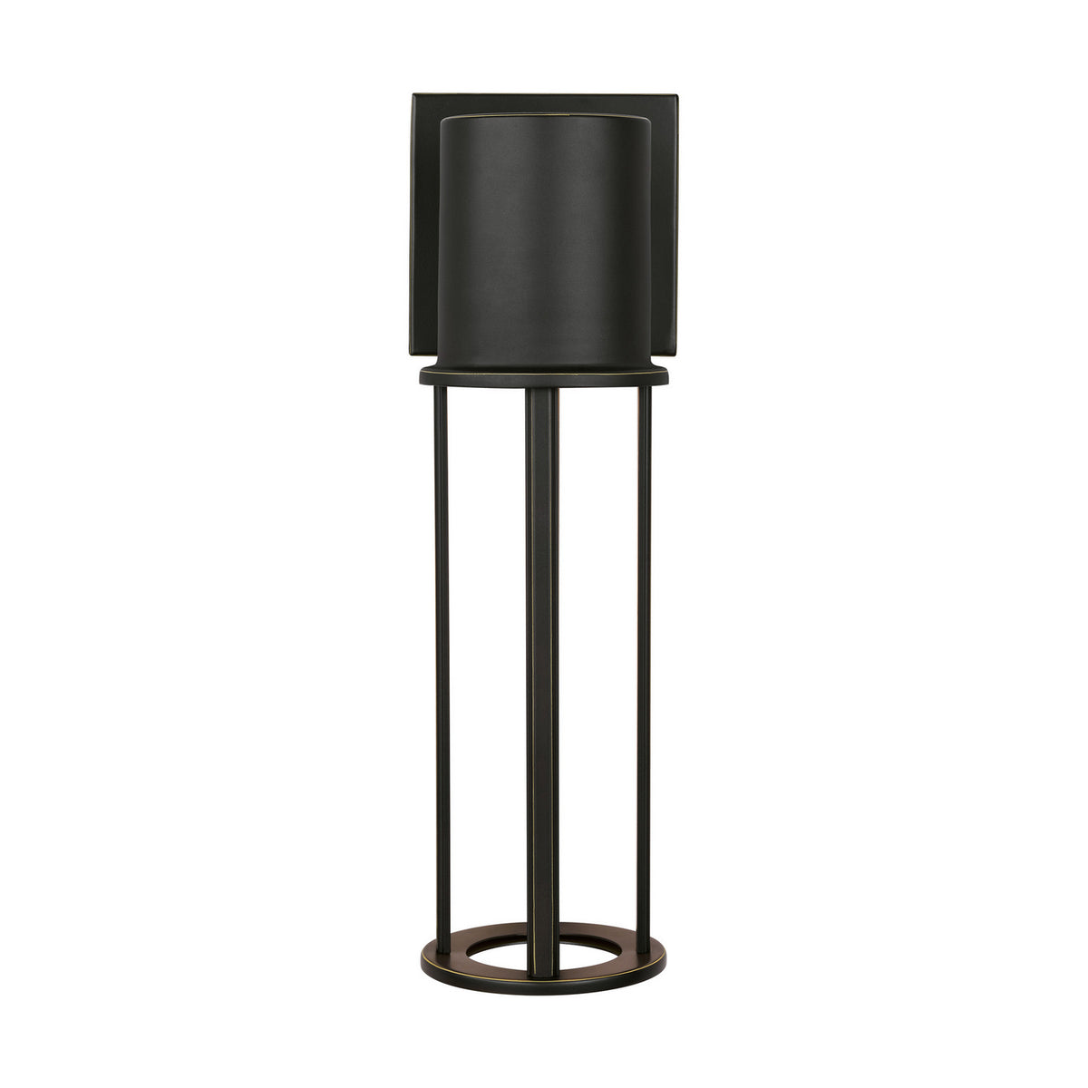 Union LED Outdoor Wall Lantern in Antique Bronze