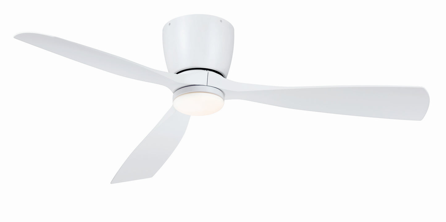 Klinch 52 52" Ceiling Fan in Matte White