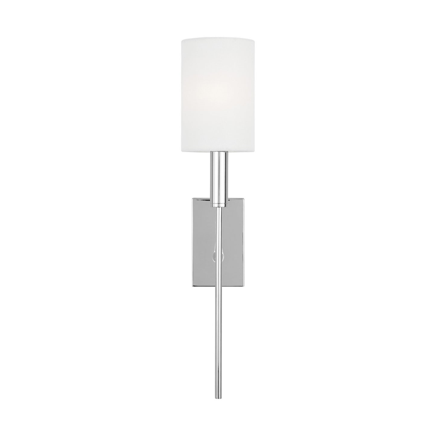 Brianna One Light Wall Sconce in Polished Nickel