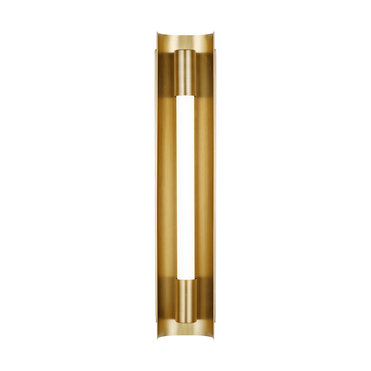 Carson LED Vanity in Burnished Brass