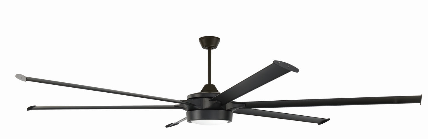 Prost 102 102" Ceiling Fan in Flat Black