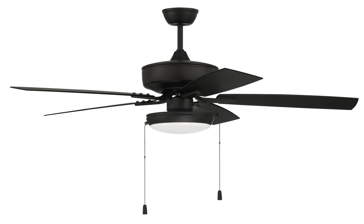 Outdoor Pro Plus 119 52" Outdoor Ceiling Fan in Flat Black