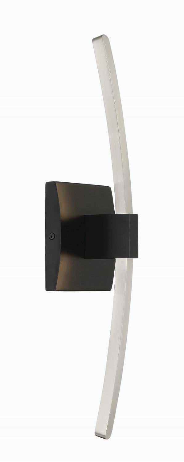 Archer LED Wall Sconce in Coal Black