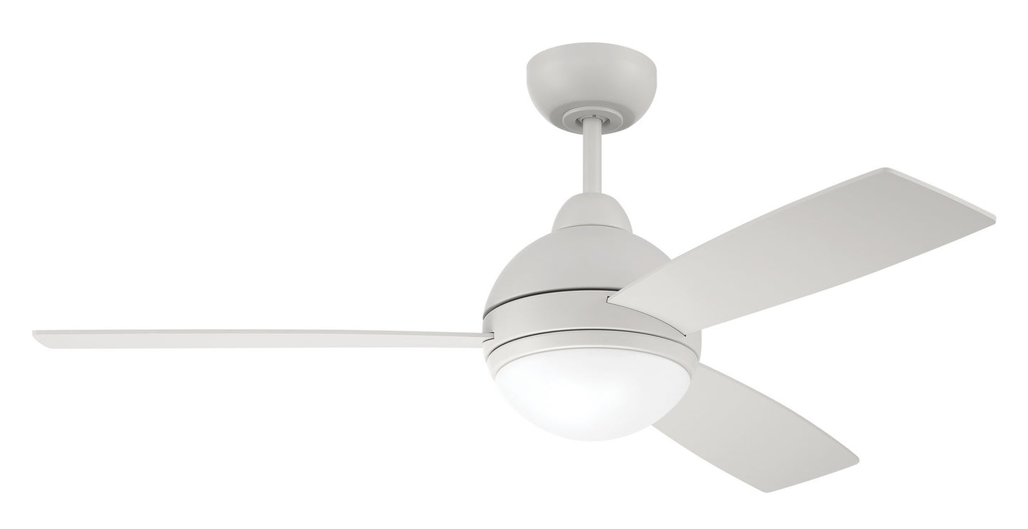 Keen 48" Ceiling Fan in White