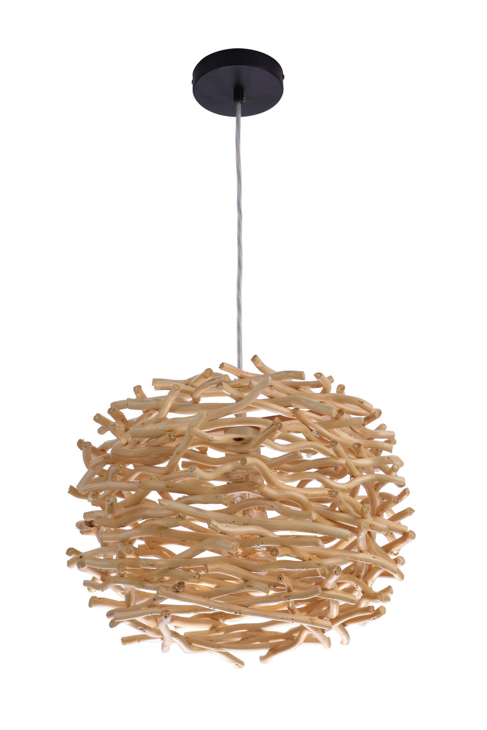 Pendant One Light Pendant in Natural