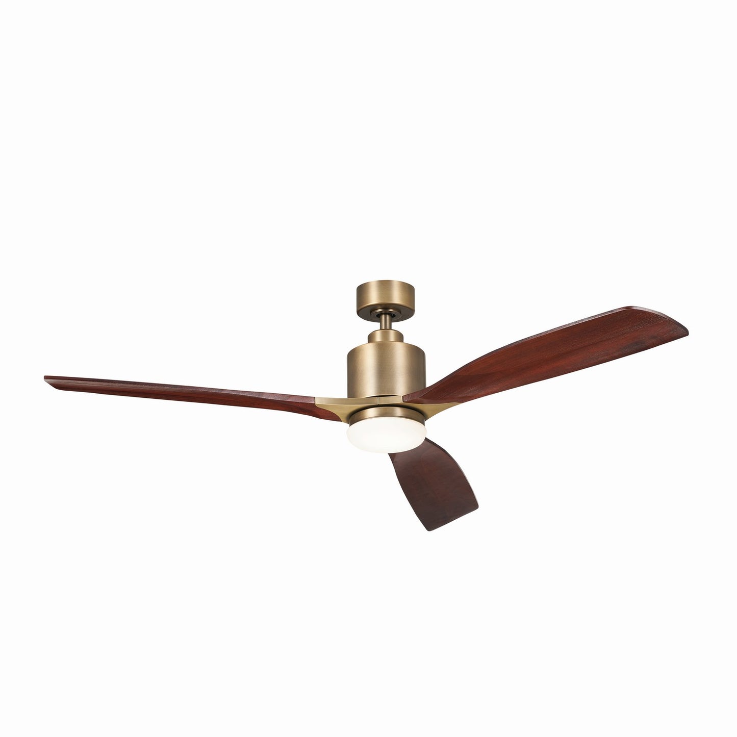 Ridley Ii 60" Ceiling Fan in Brushed Natural Brass