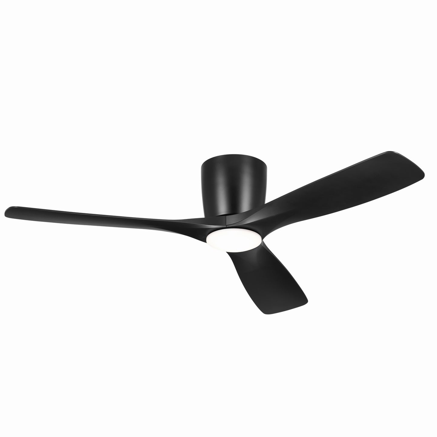 Volos 54" Ceiling Fan in Satin Black
