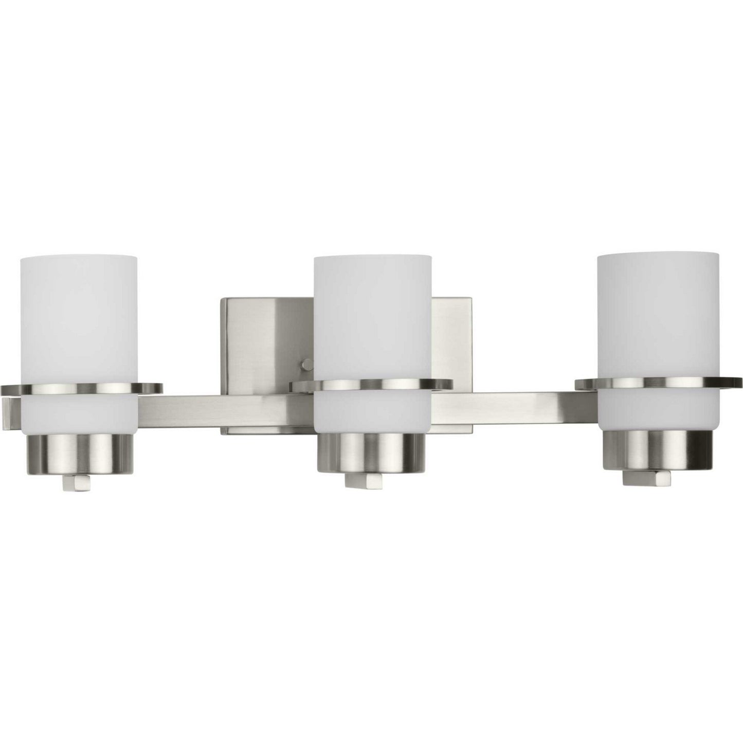 Reiss Three Light Vanity in Brushed Nickel