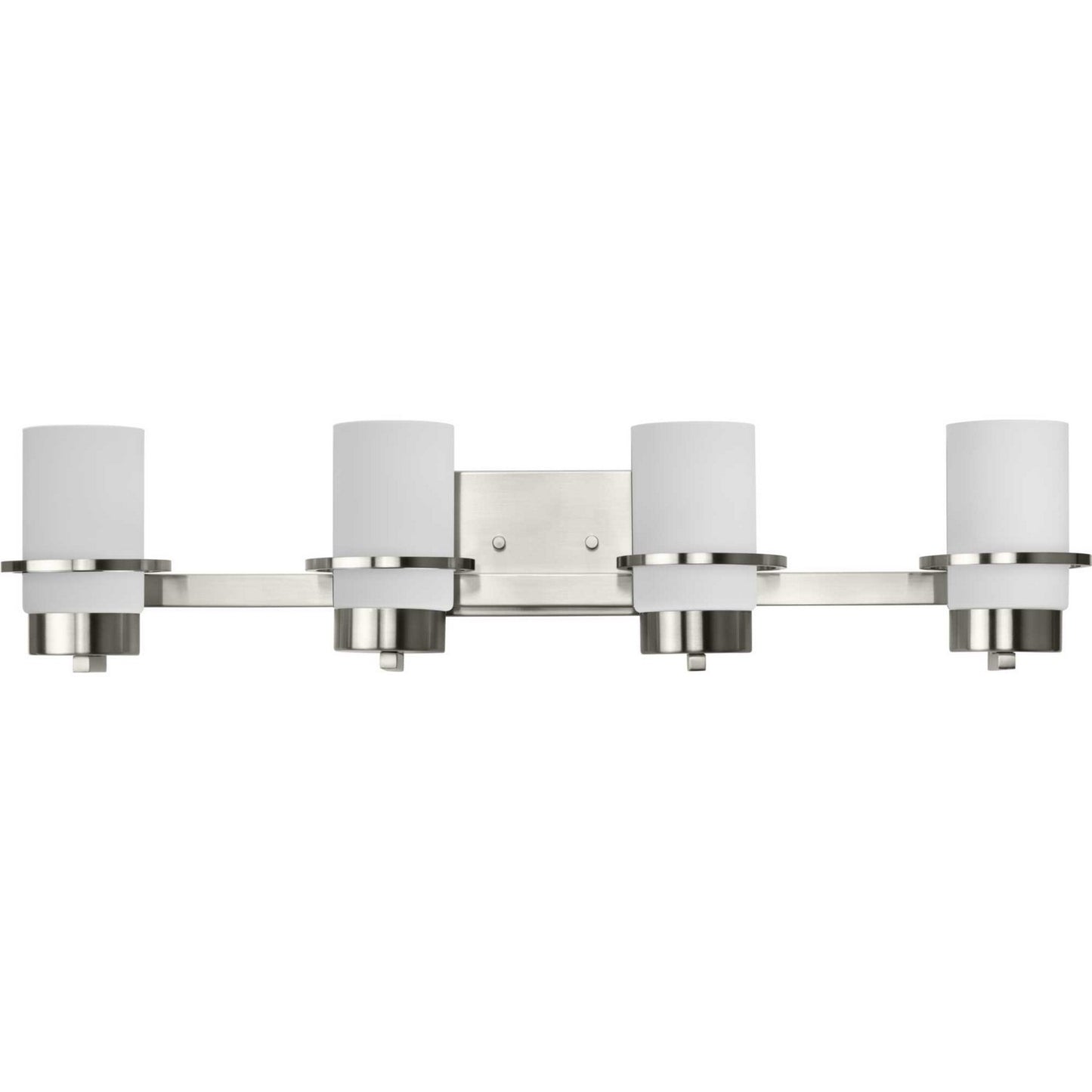 Reiss Four Light Vanity in Brushed Nickel