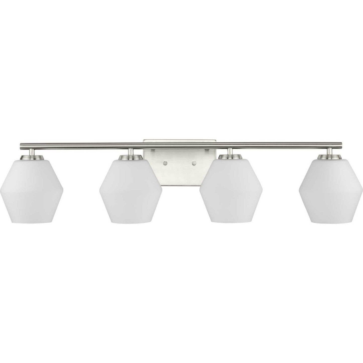 Copeland Four Light Vanity in Brushed Nickel