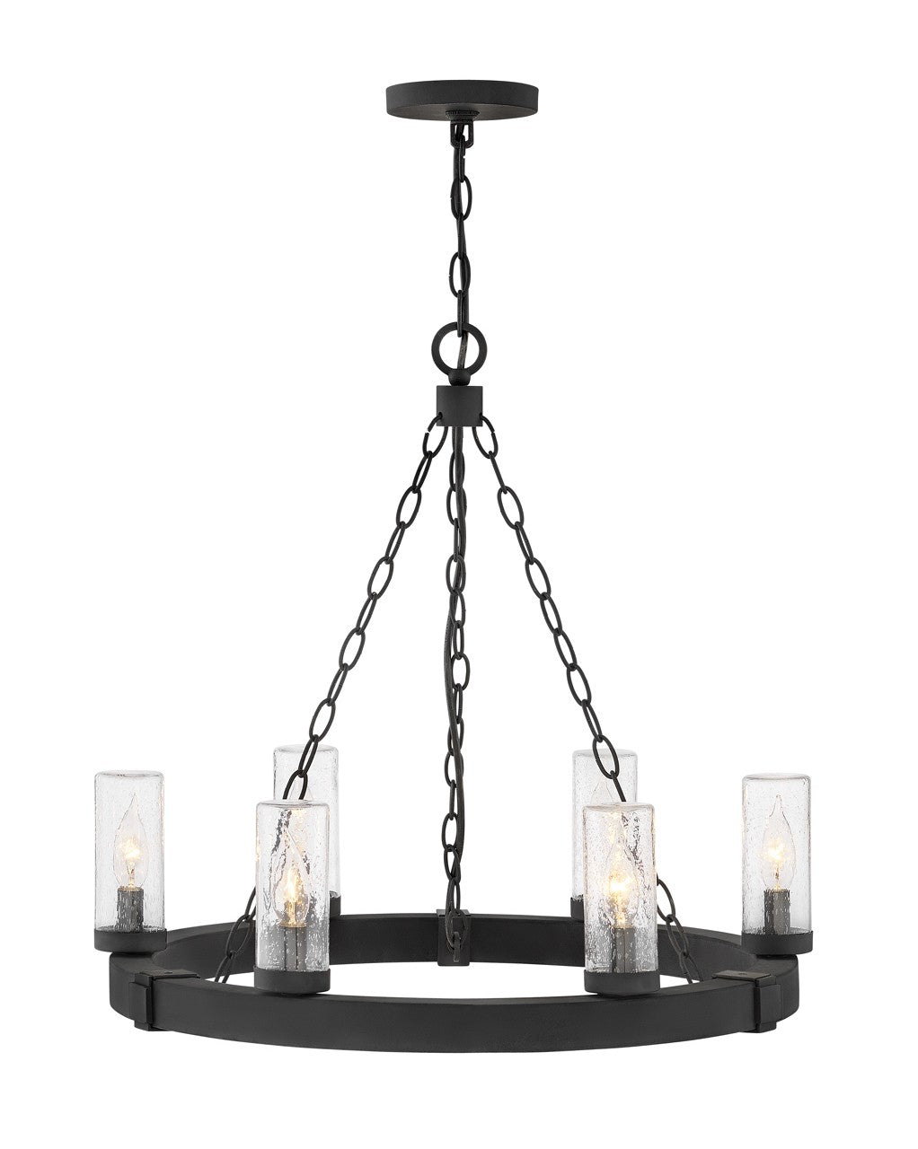 Sawyer LED Chandelier in Black