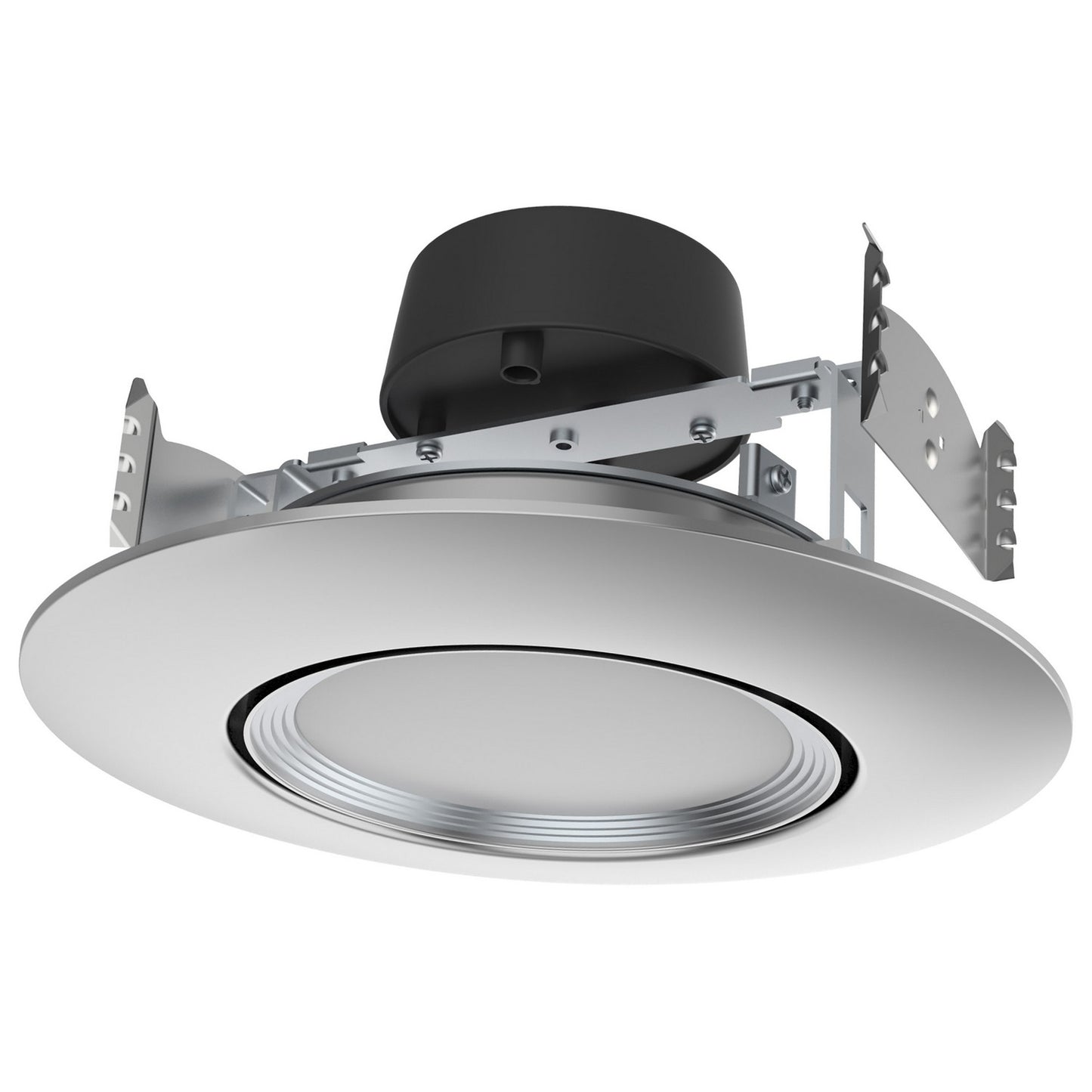 LED Downlight in Brushed Nickel