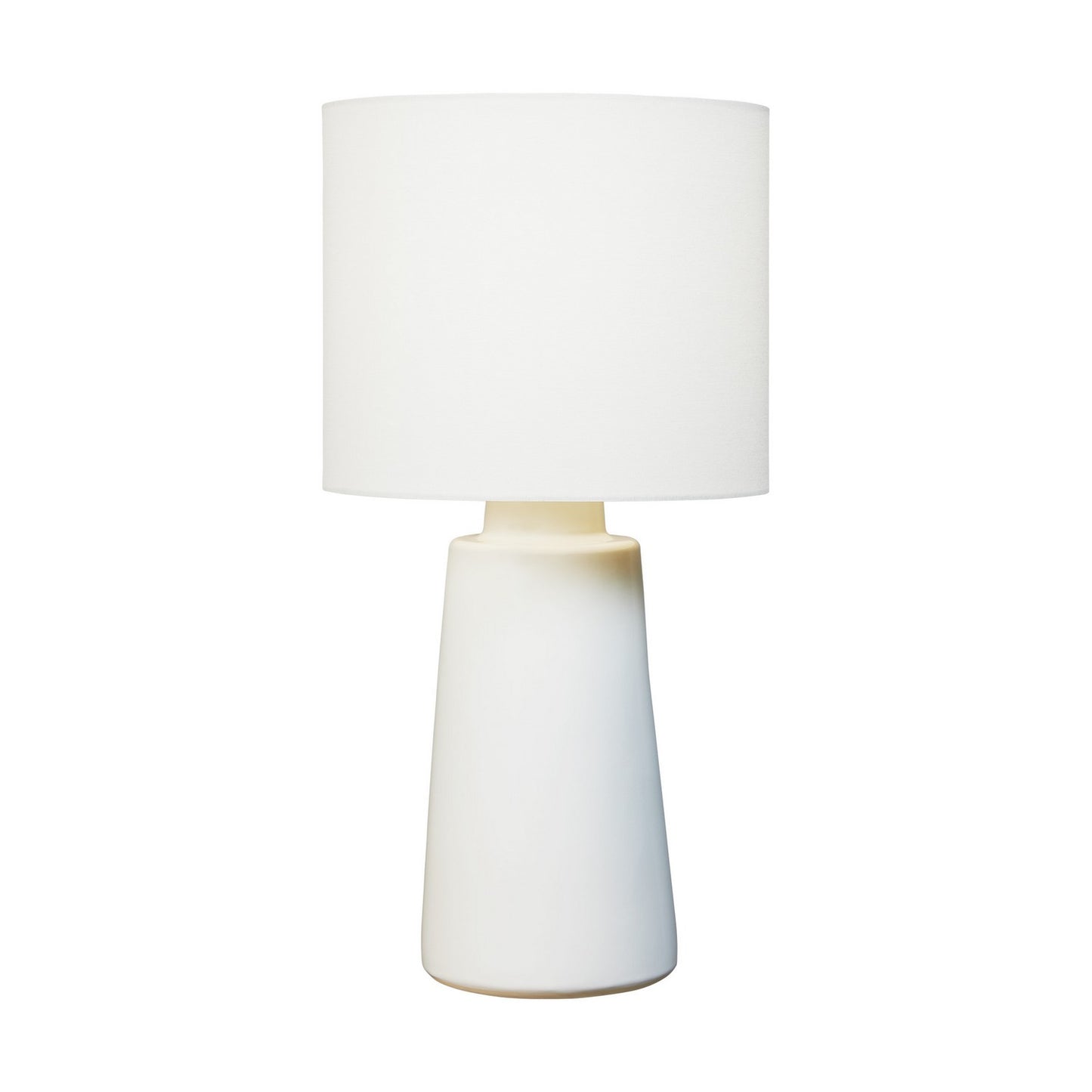 Vessel One Light Table Lamp in New White