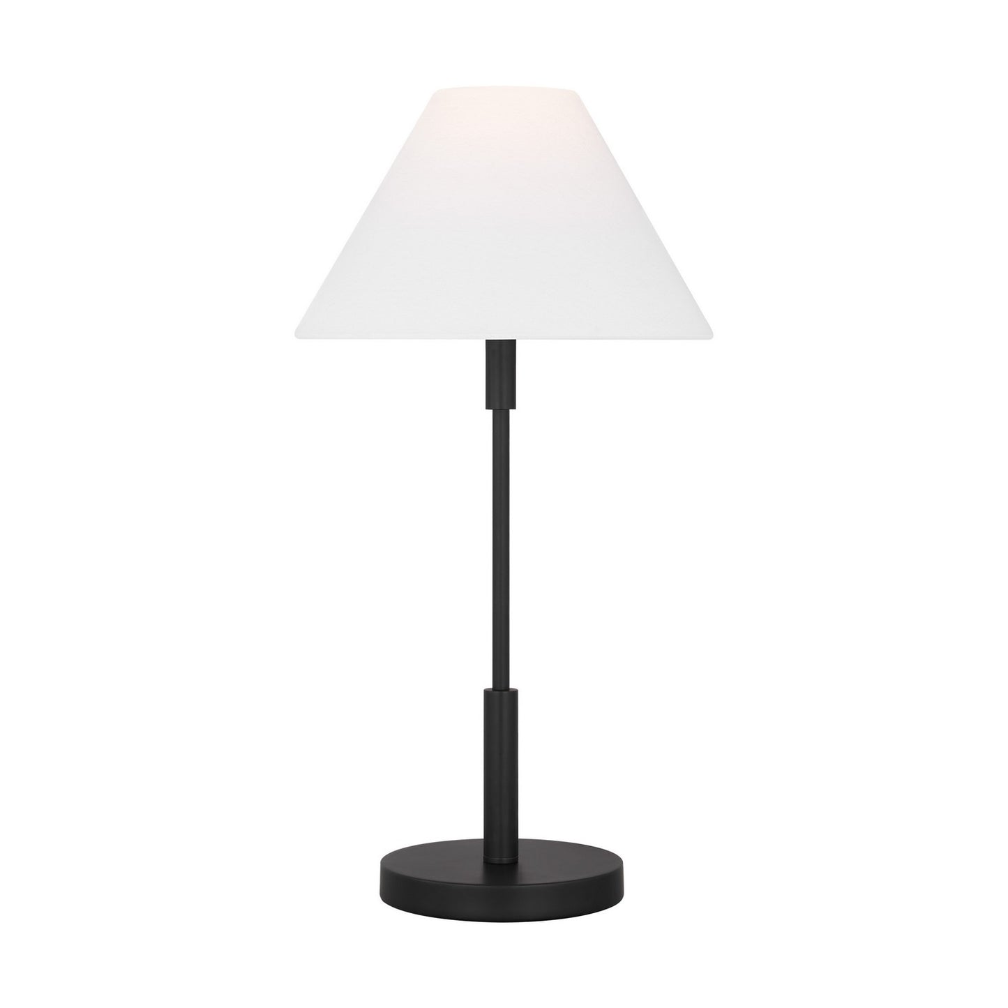 Porteau One Light Table Lamp in Midnight Black