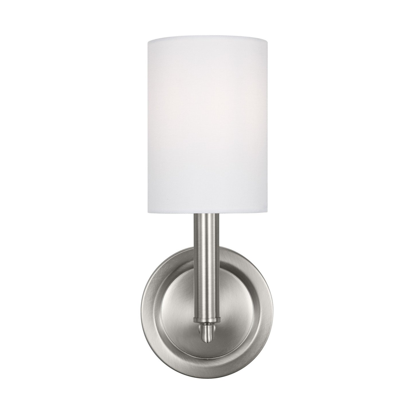 Egmont One Light Bath Vanity in Brushed Steel