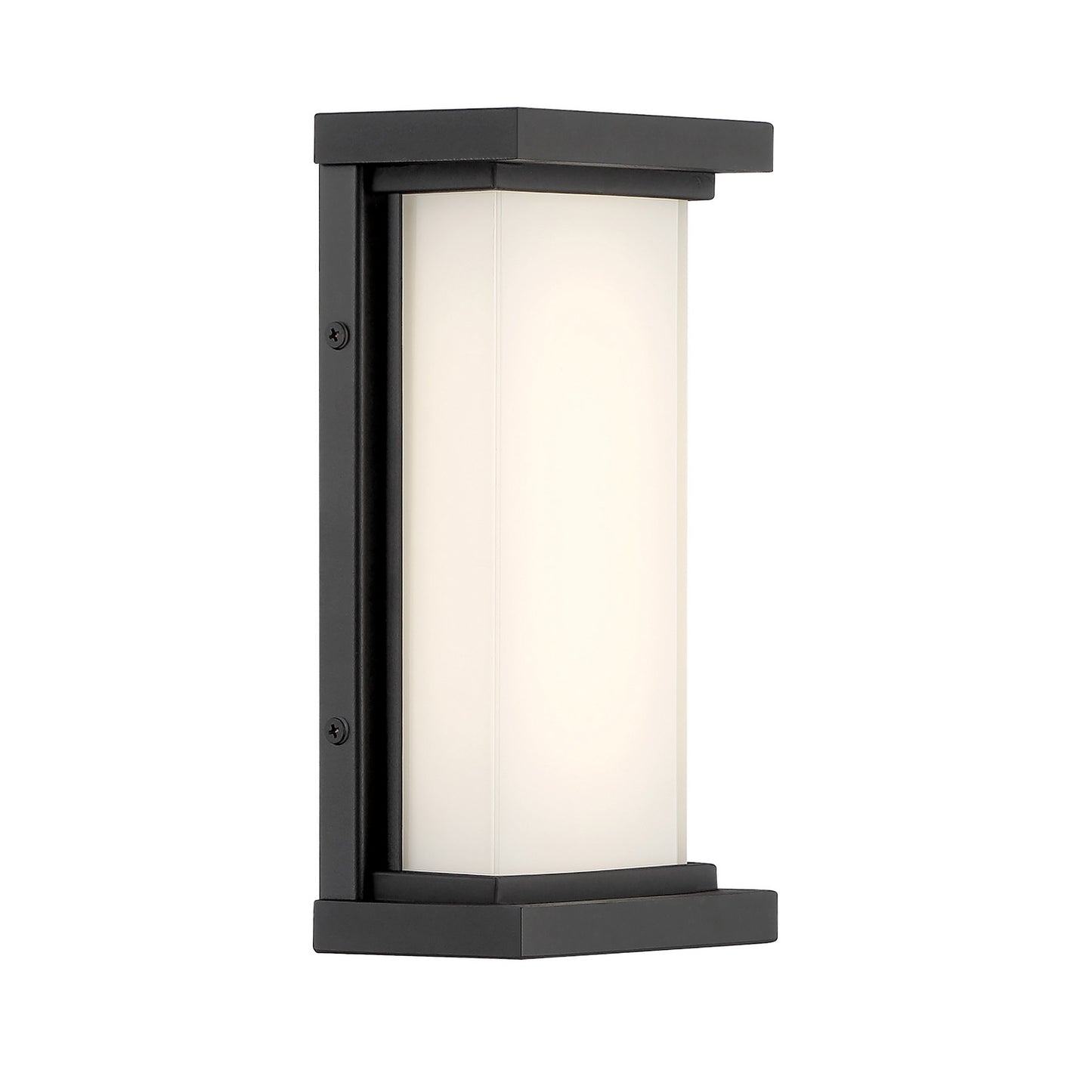 Caption LED Outdoor Wall Mount in Sand Coal Black