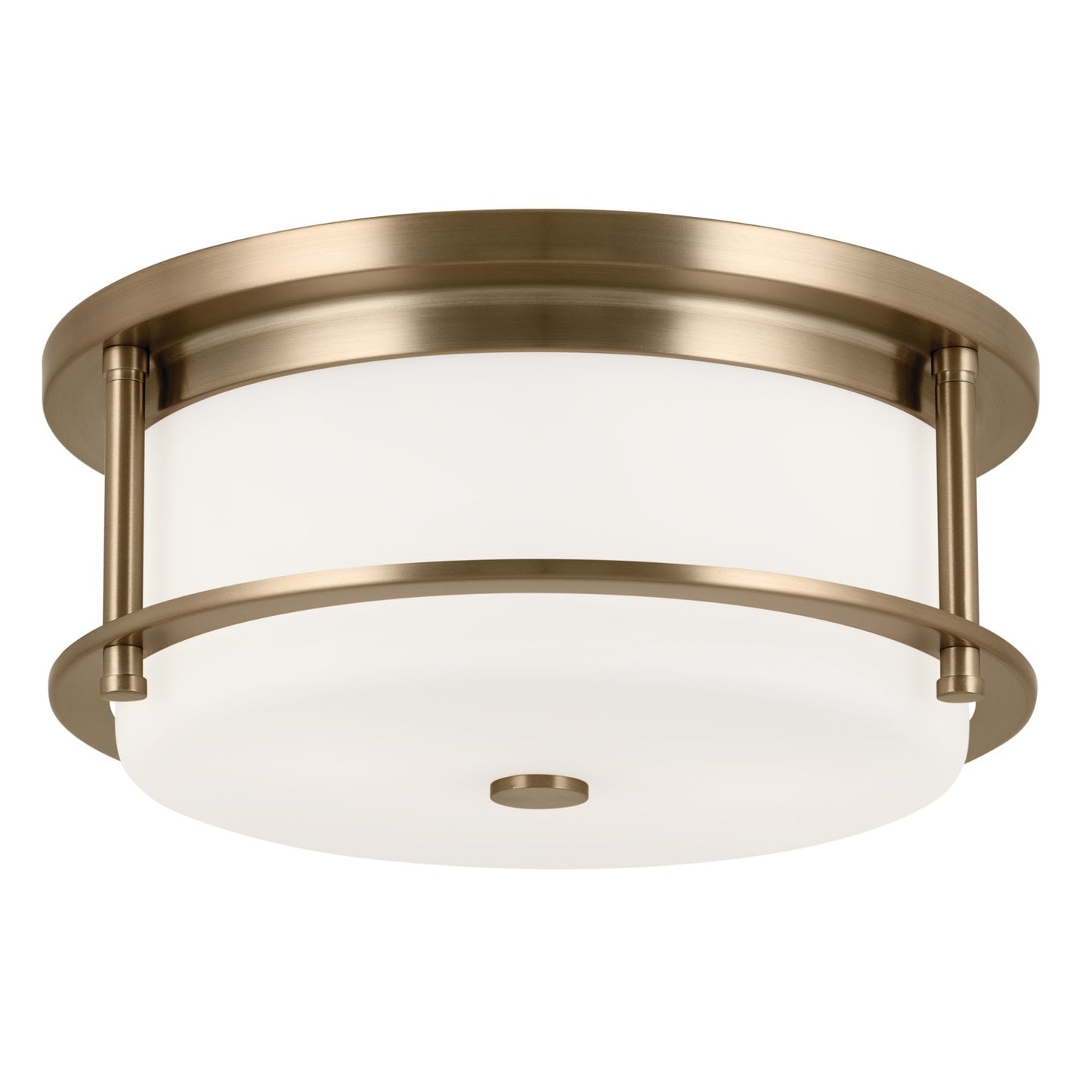 Brit Two Light Flush Mount in Champagne Bronze