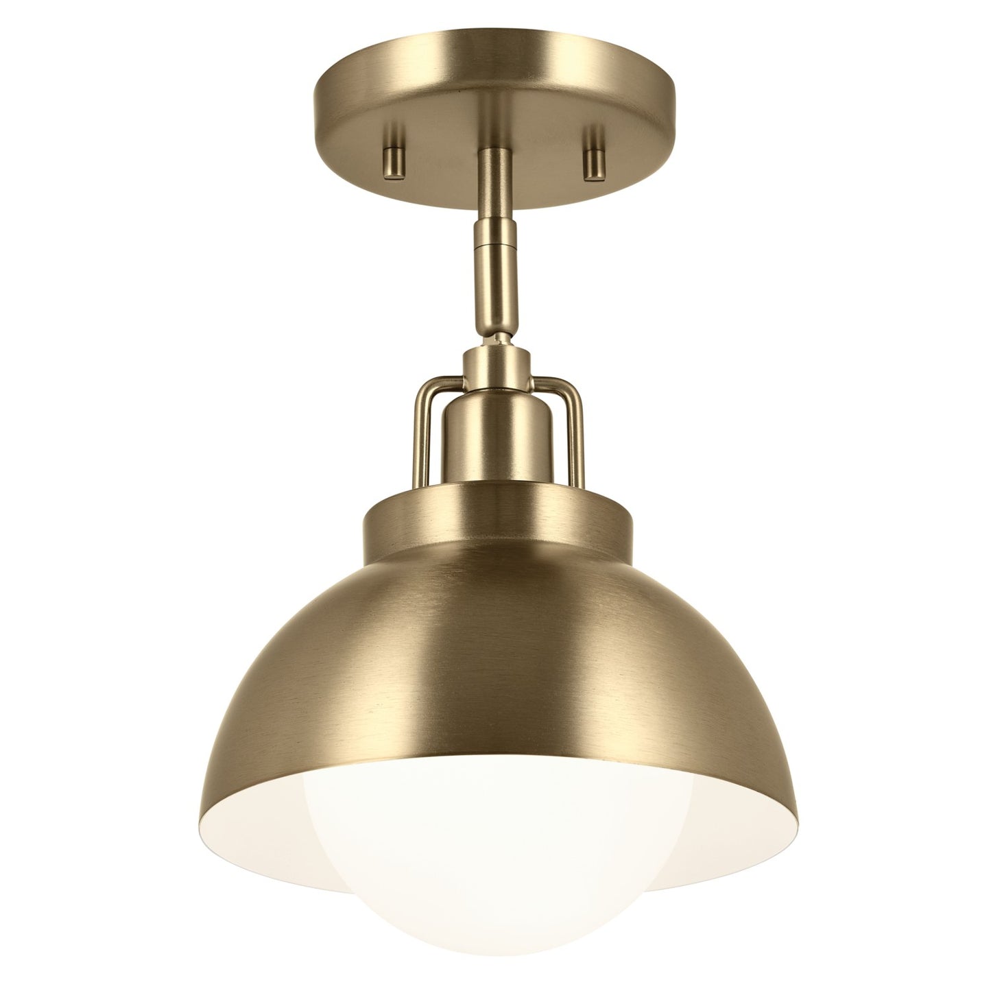 Niva One Light Wall/Semi Flush/Pendant in Champagne Bronze