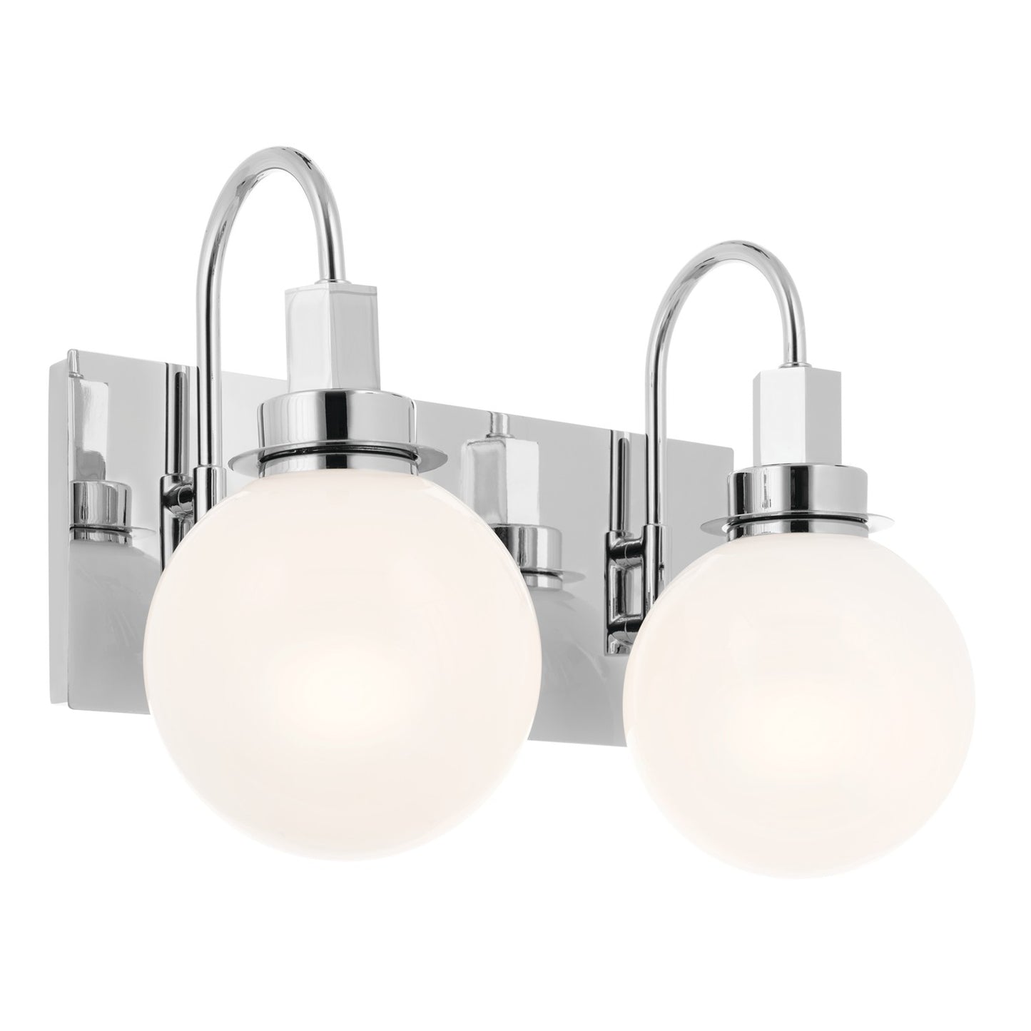 Hex Two Light Bath in Chrome