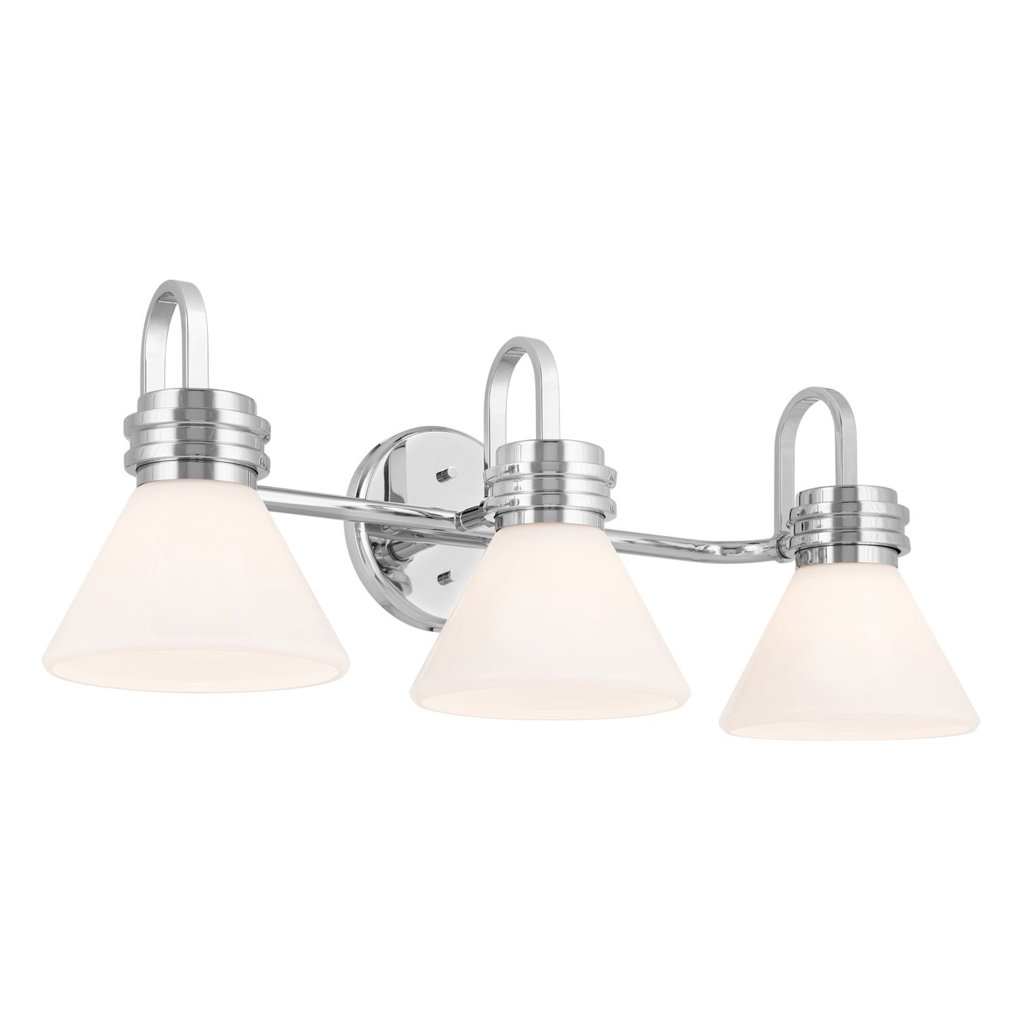 Farum Three Light Bath in Chrome