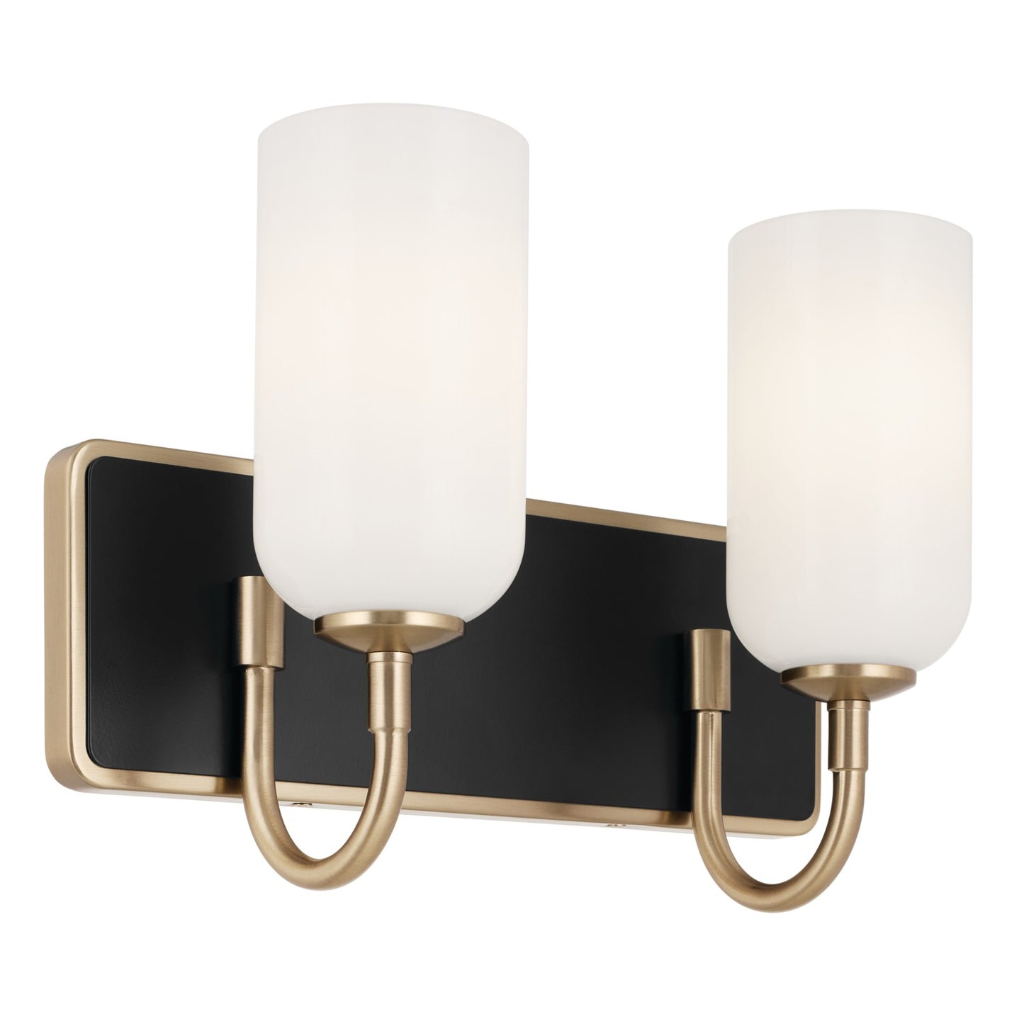 Solia Two Light Bath in Champagne Bronze