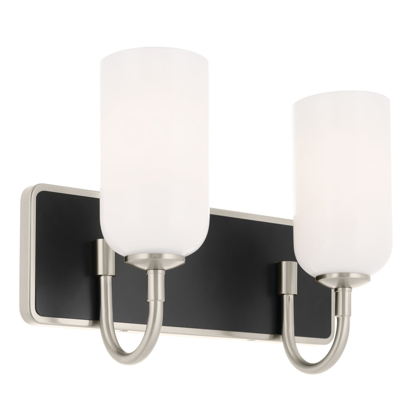 Solia Two Light Bath in Brushed Nickel