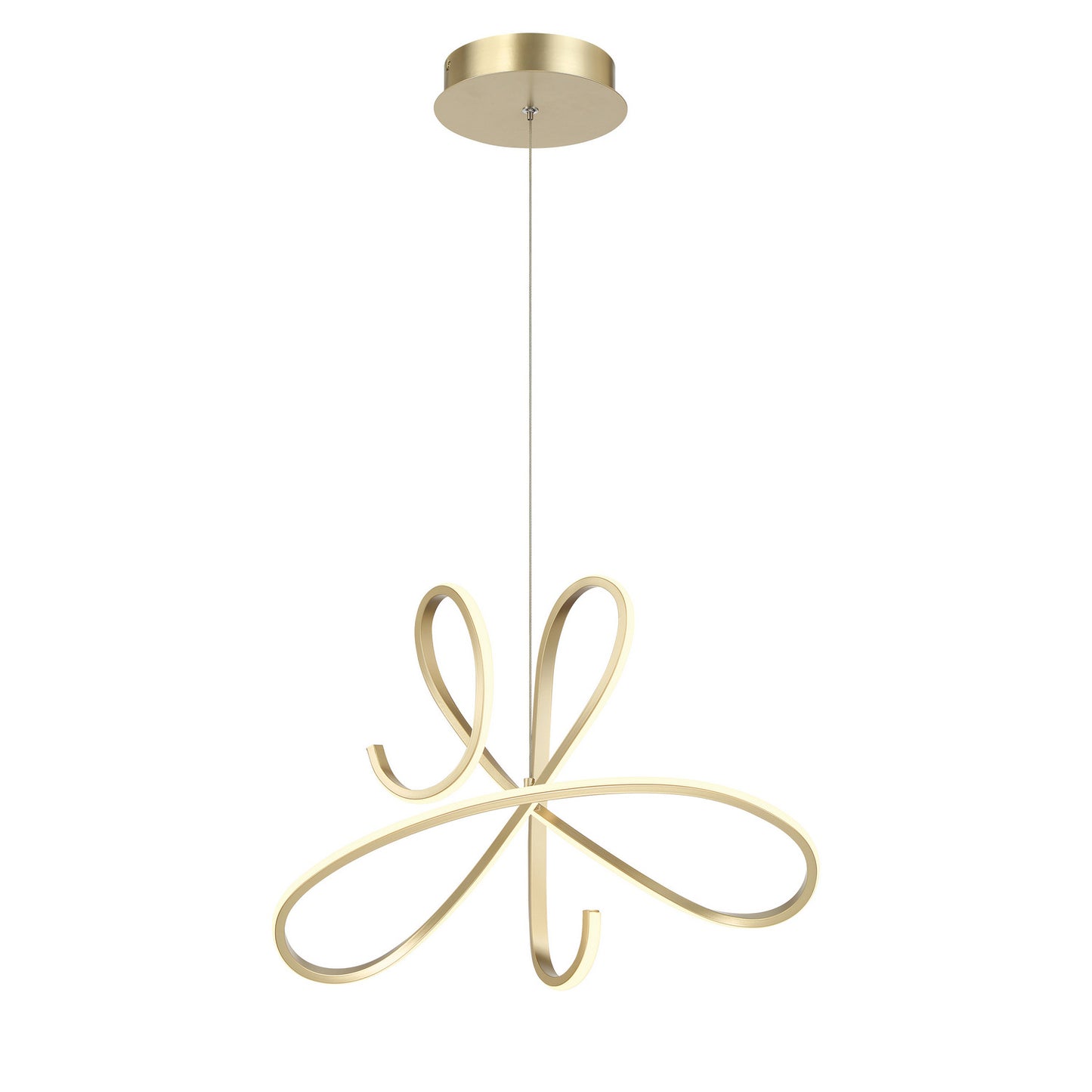 George Kovacs - P5438-697-L - LED Pendant - Astor by Robin Baron - Soft Gold