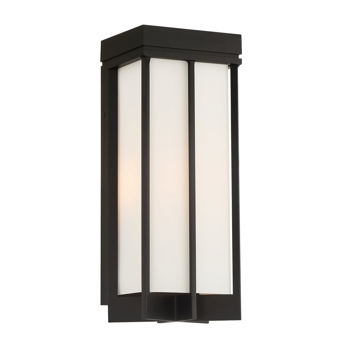 Eads LED Wall Lantern in Matte Black