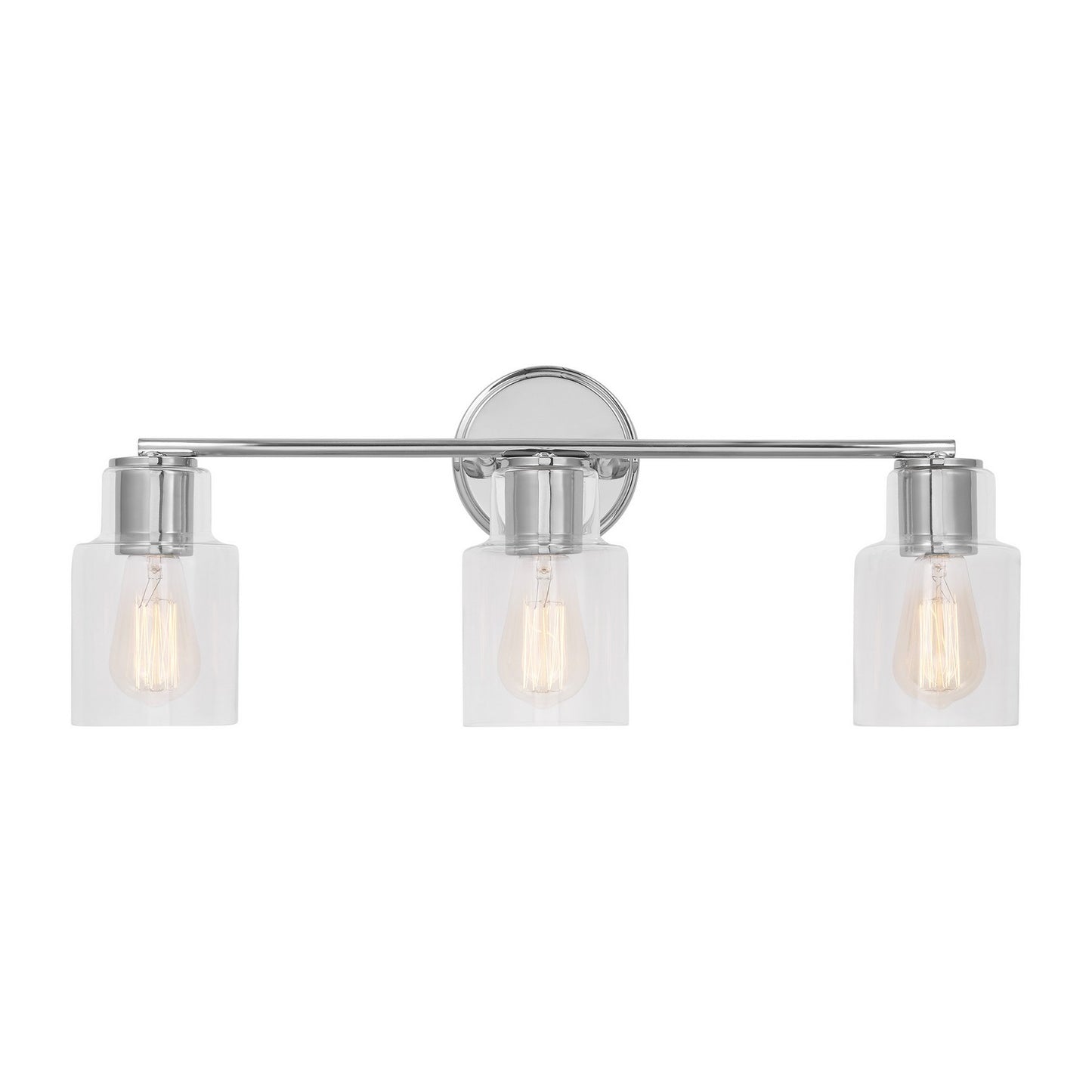 Sayward Three Light Bath in Chrome