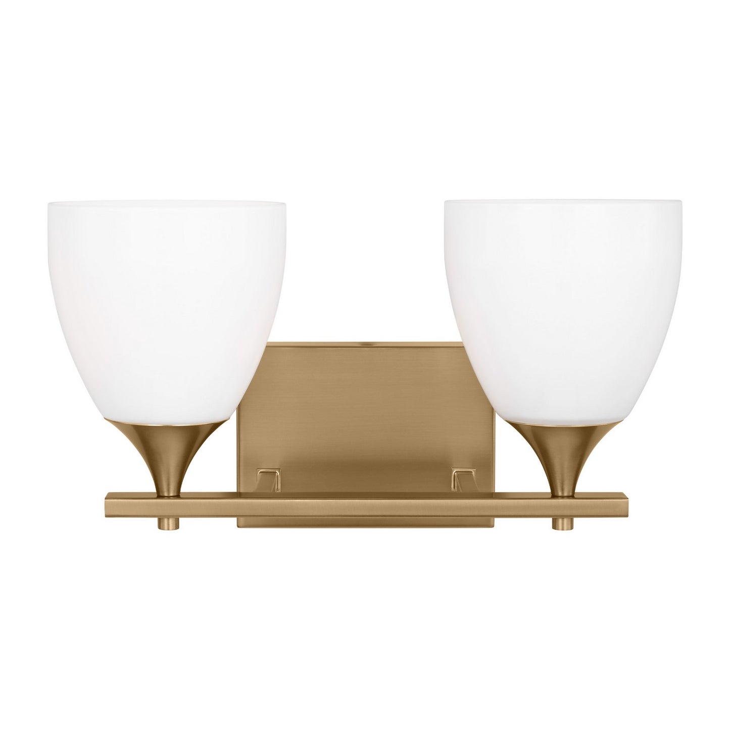 Toffino Two Light Bath in Satin Brass