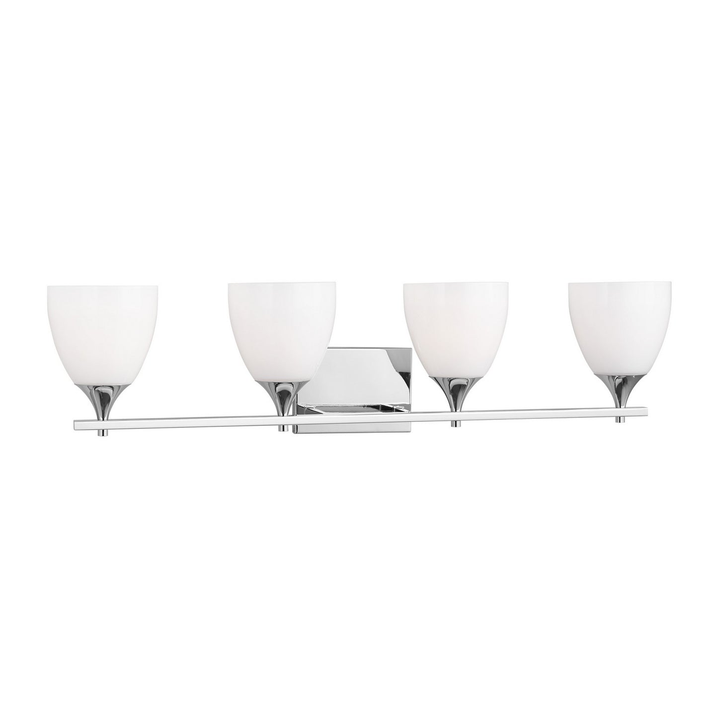 Toffino Four Light Bath in Chrome