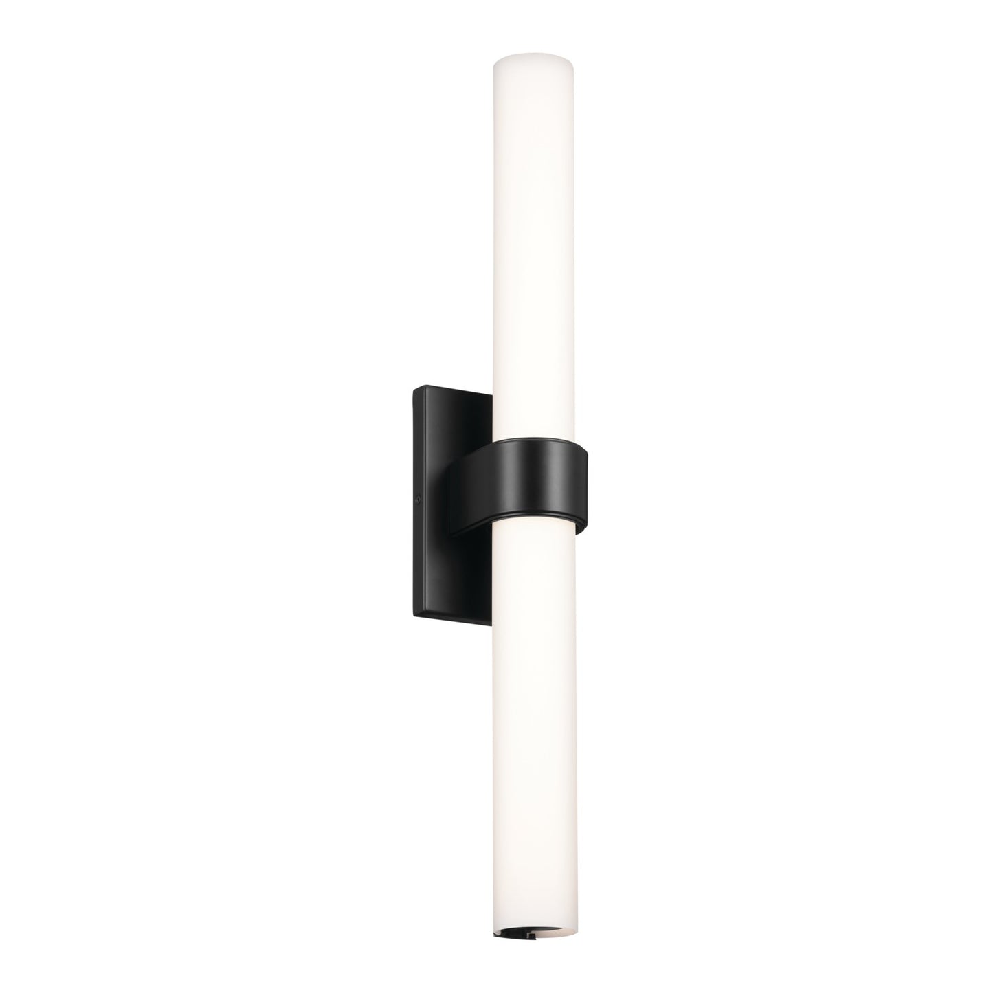 Izza LED Linear Bath in Matte Black