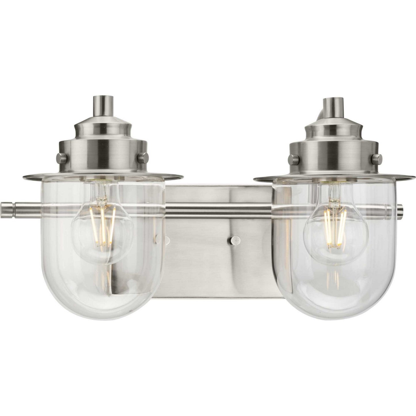 Northlake Two Light Bath in Brushed Nickel