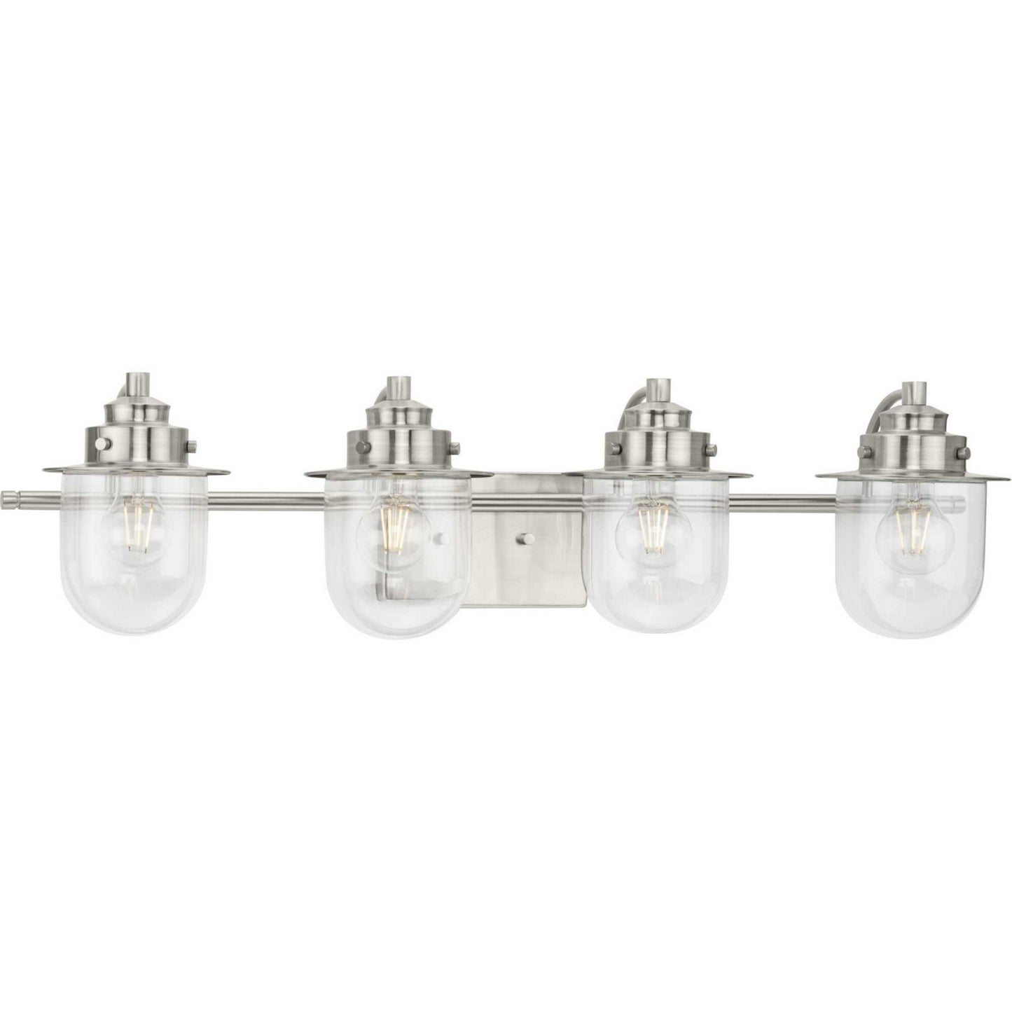 Northlake Four Light Bath in Brushed Nickel