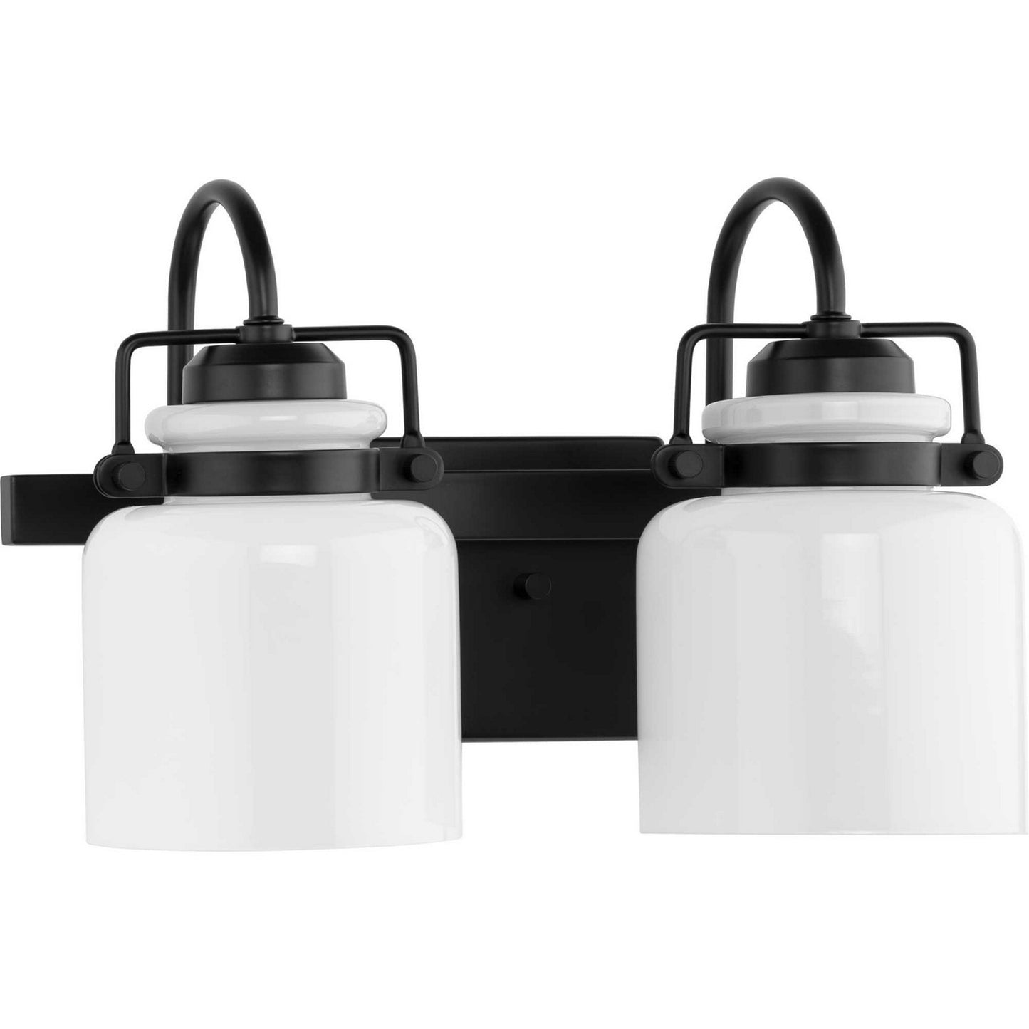 Fessler Two Light Bath in Matte Black
