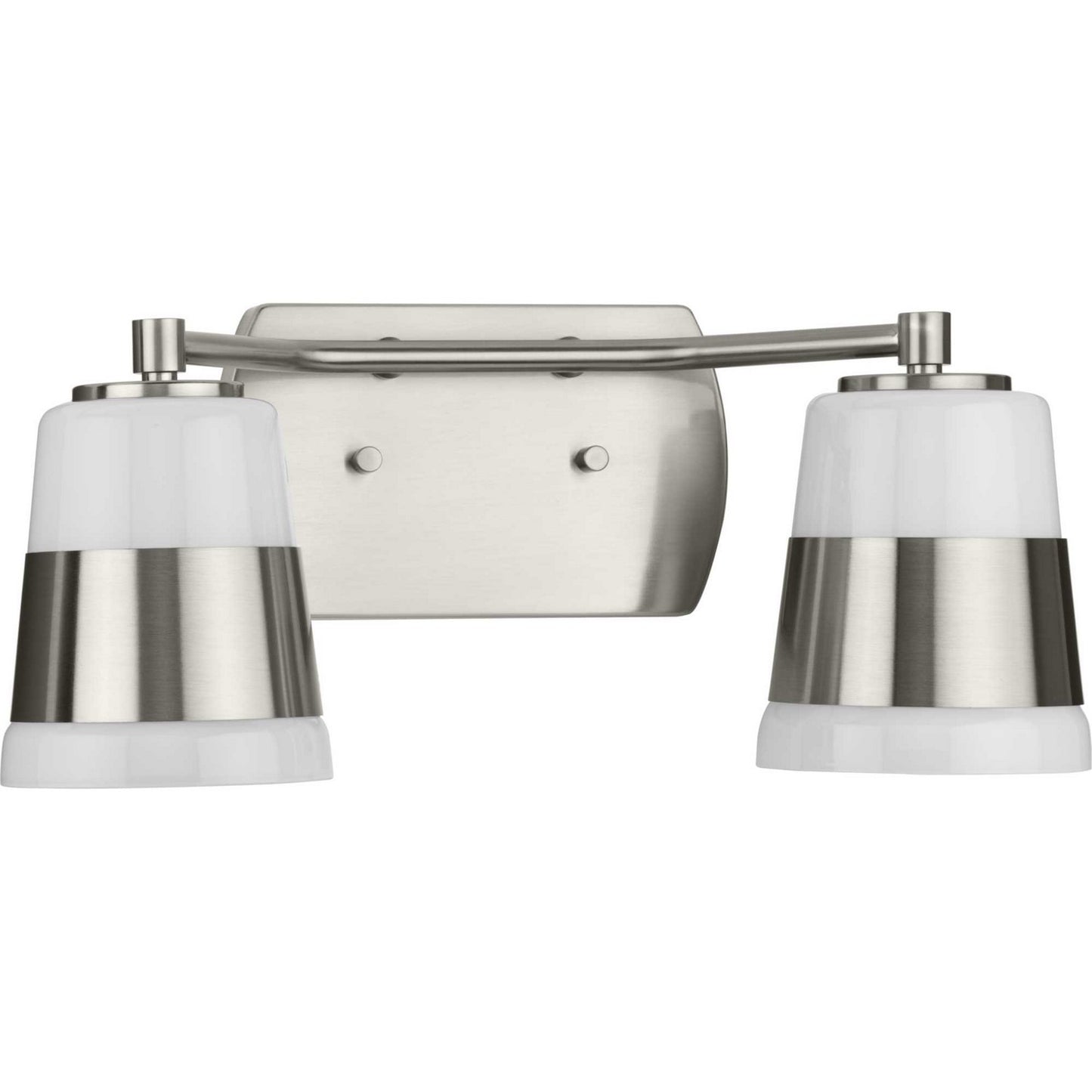 Haven Two Light Bath in Brushed Nickel