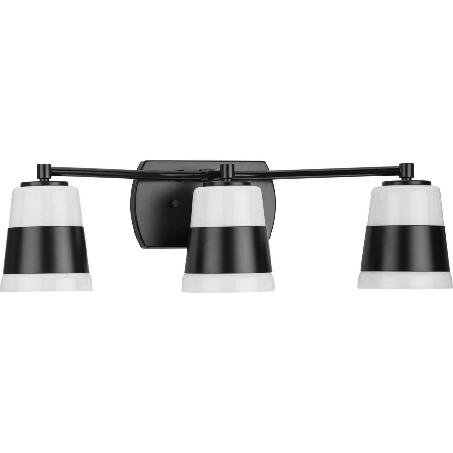 Haven Three Light Bath in Matte Black