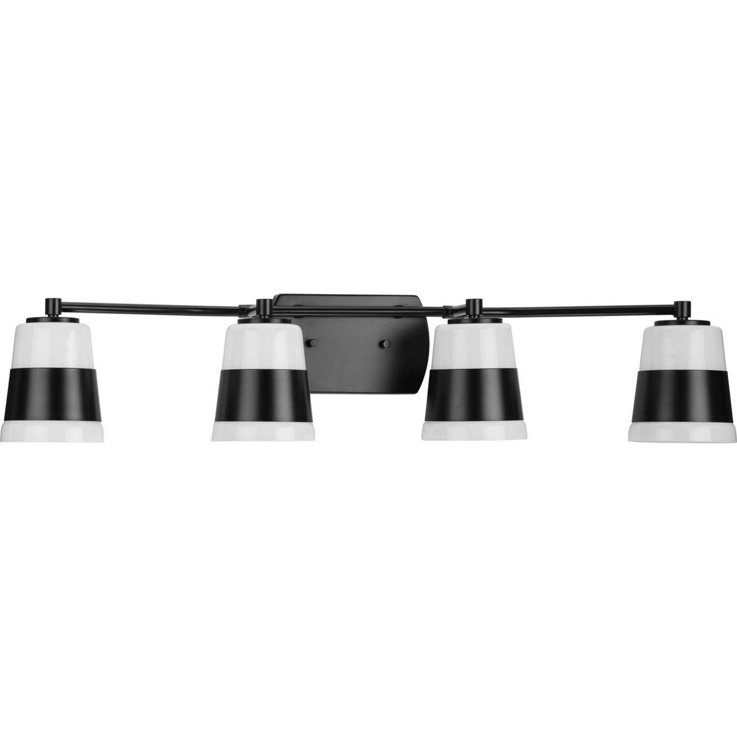 Haven Four Light Bath in Matte Black