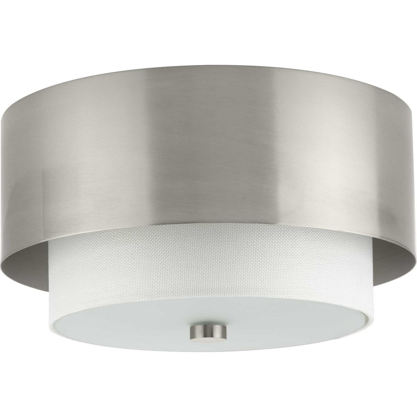 Silva Two Light Flush Mount in Brushed Nickel