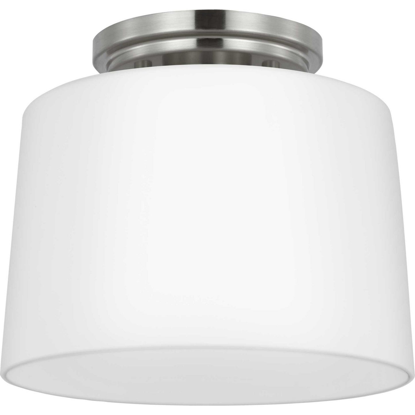 Adley One Light Flush Mount in Brushed Nickel
